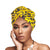 Yellow MK Twist Knot Turban