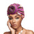 Purple Infinity Ring Donut Knot Turban