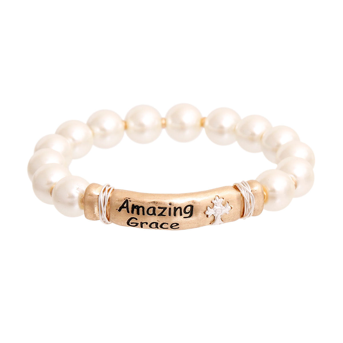 Amazing Grace Pearl Bracelet