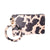 Brown and Black Fur Animal Wristlet