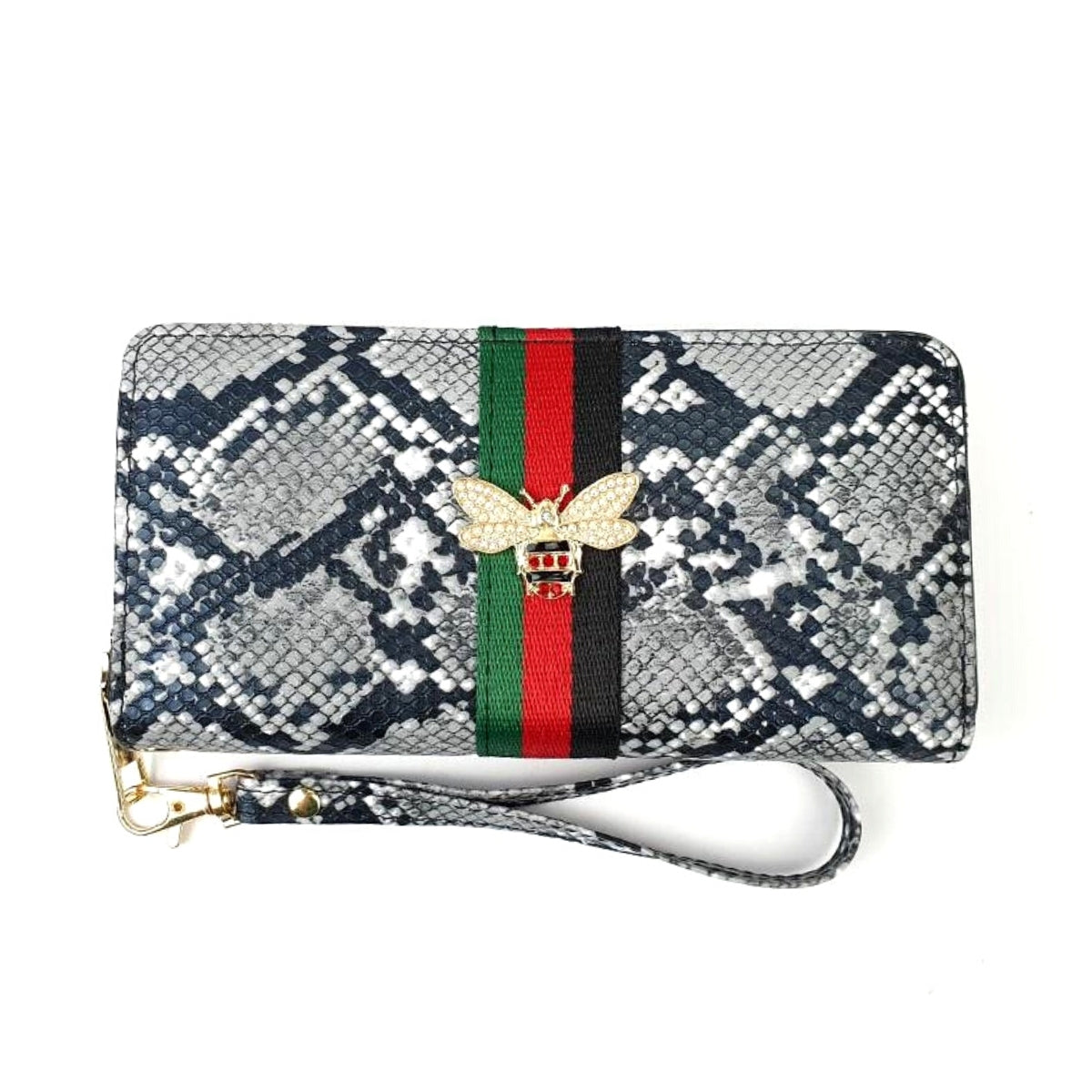 Designer Style Snake Bee Wallet