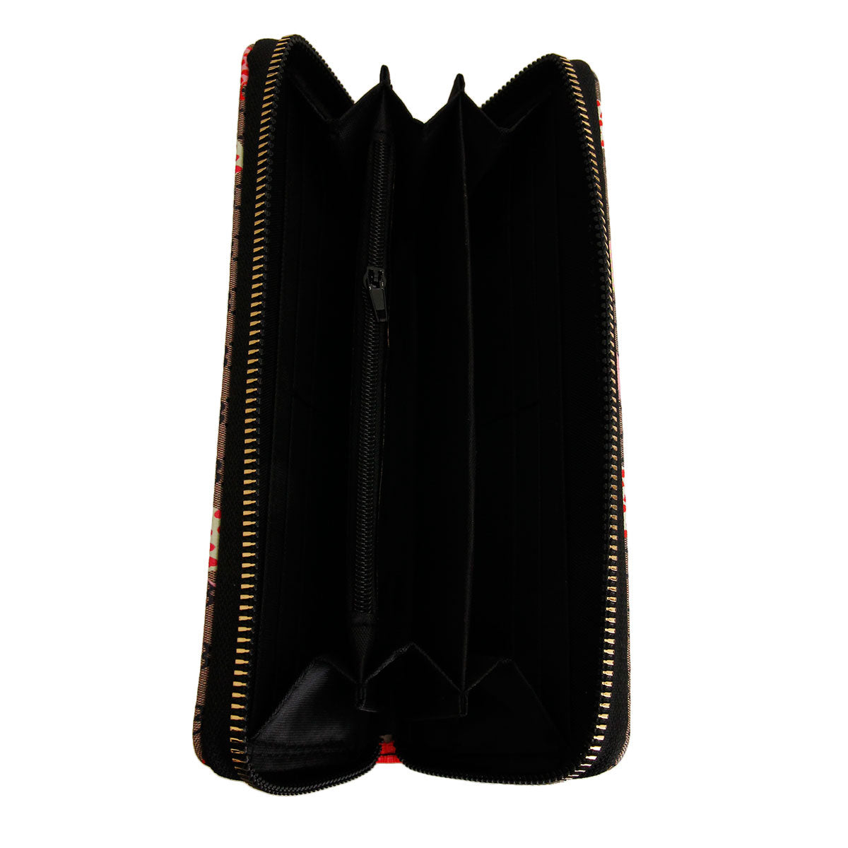 Brown Apple Designer Woven Wallet