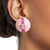 Dome Pastel Pink Designer Studs