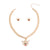 Designer Shiny Gold Chain Bee Necklace