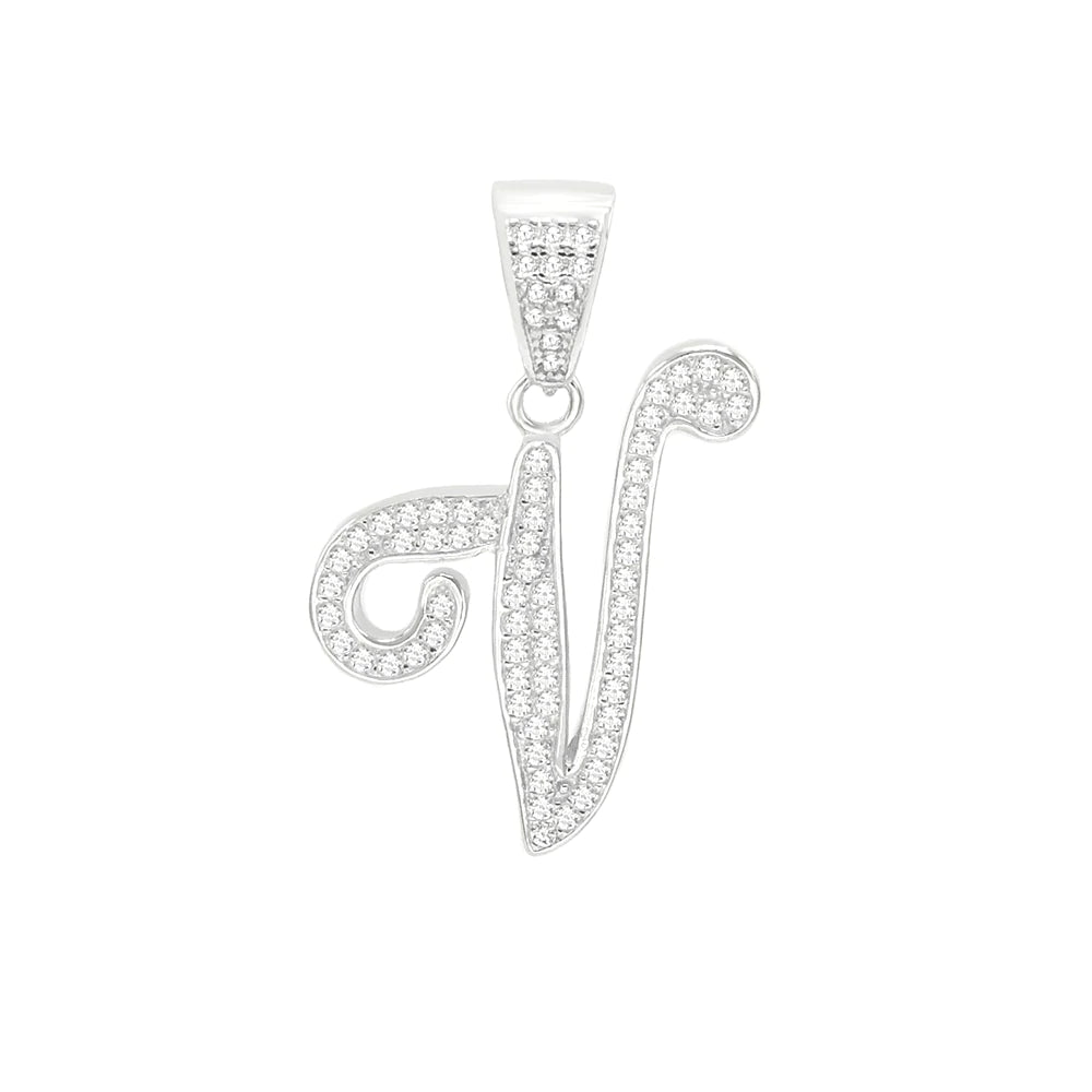 Bling initial Pendant