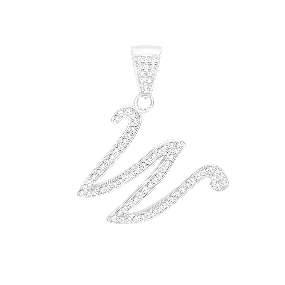 Bling initial Pendant