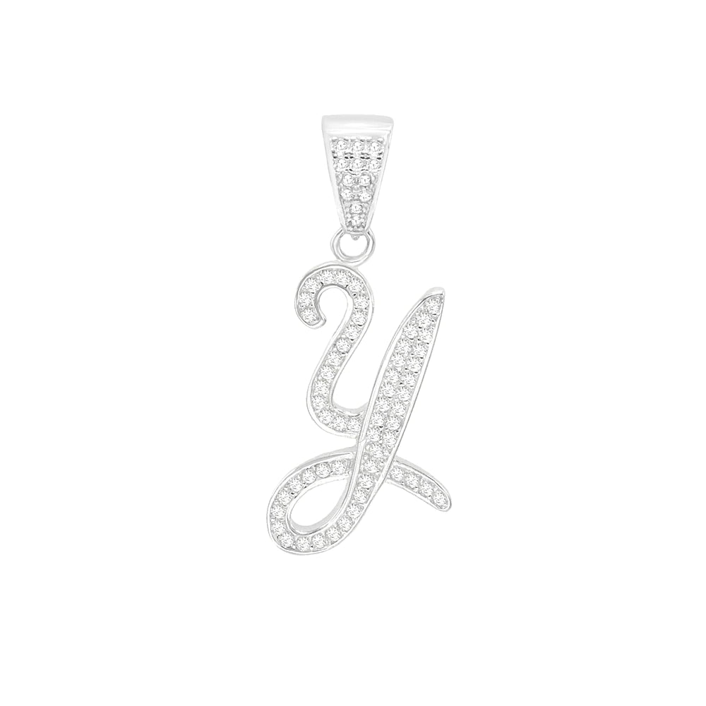 Bling initial Pendant